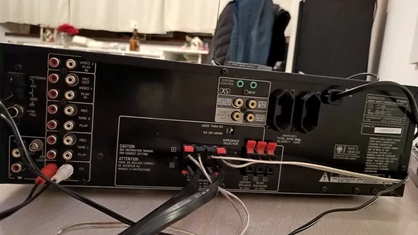 Amplificator Kenwood cu radio  2x 100 watt