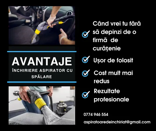 Inchiriere aspirator spray-extractie Karcher puzzi 10/1