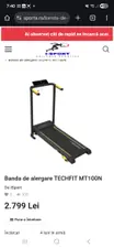 Bandă de alergat pliabilă Techfit MT100N - Thumbnail 5